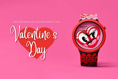 Best Pink and Red Watches for Valentine’s Day Gifts - The Jewel Hut