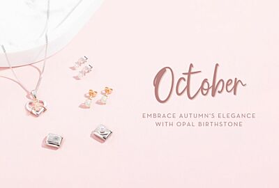 October Birthstone Jewellery - Opal