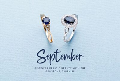 September Birthstone Sapphire Jewellery - The Jewel Hut