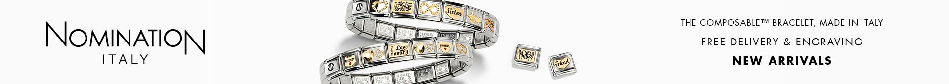 Nomination CLASSIC Dropper Link Charms