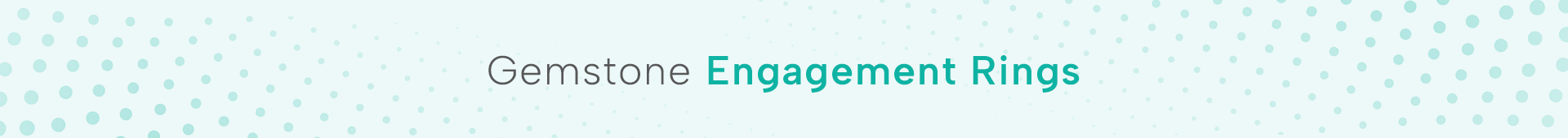 Gemstone Engagement Rings