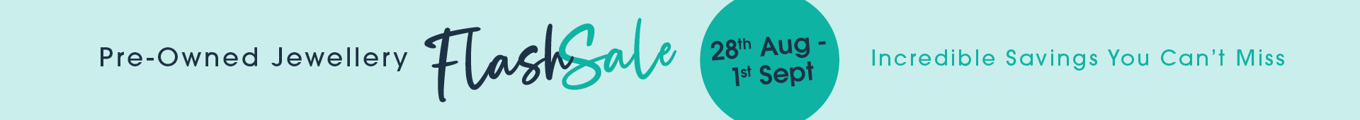 Pre-Owned Flash Sale