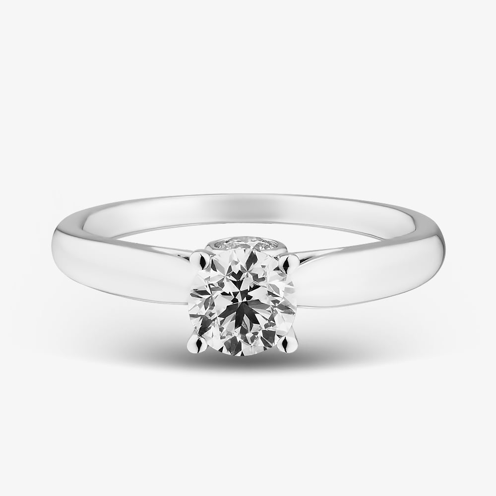 Pure Brilliance 9ct White Gold 1.00ct Diamond Solitaire Ring THR17230-100 (WG)