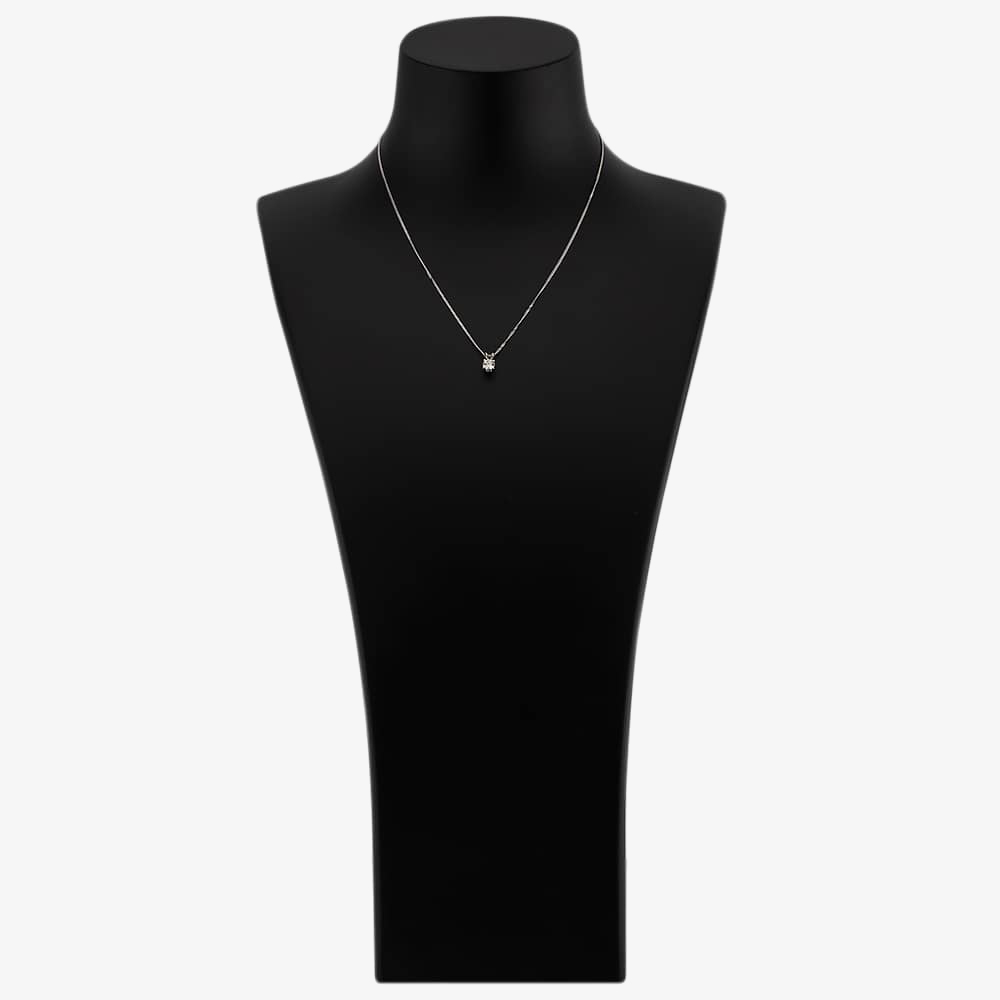 18ct White Gold 0.40ct Square Shaped Diamond Pendant NTP94D-18WG
