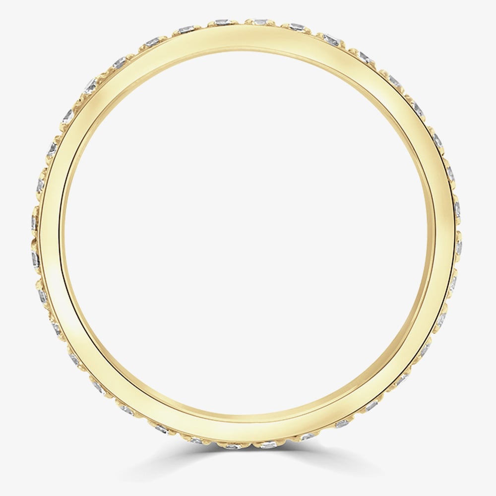 Brown & Newirth Vogue 18ct Yellow Gold 0.50ct Diamond Full Eternity Ring ET204 18Y LDS
