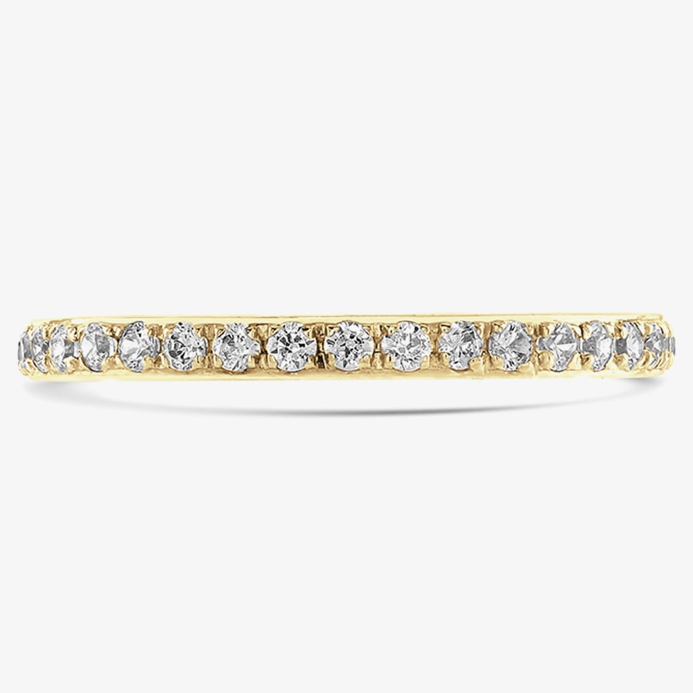 Brown & Newirth Vogue 18ct Yellow Gold 0.50ct Diamond Full Eternity Ring ET204 18Y LDS