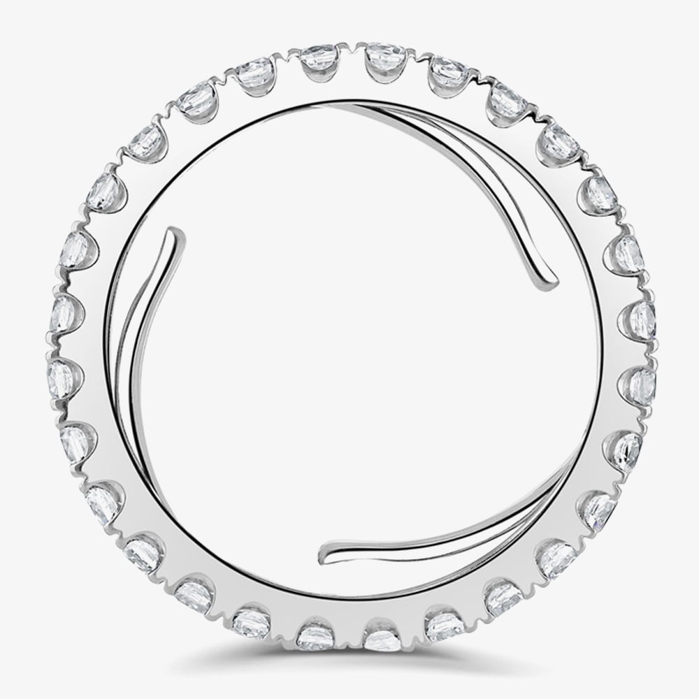 Brown & Newirth Evolution Platinum 1.50ct Diamond Full Eternity Ring ET1023 PLT