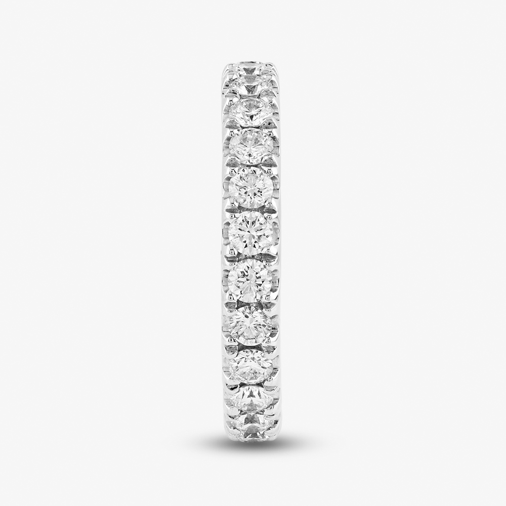 Platinum 1.90ct Brilliant Cut Diamond Full Eternity Ring R23678 PT950