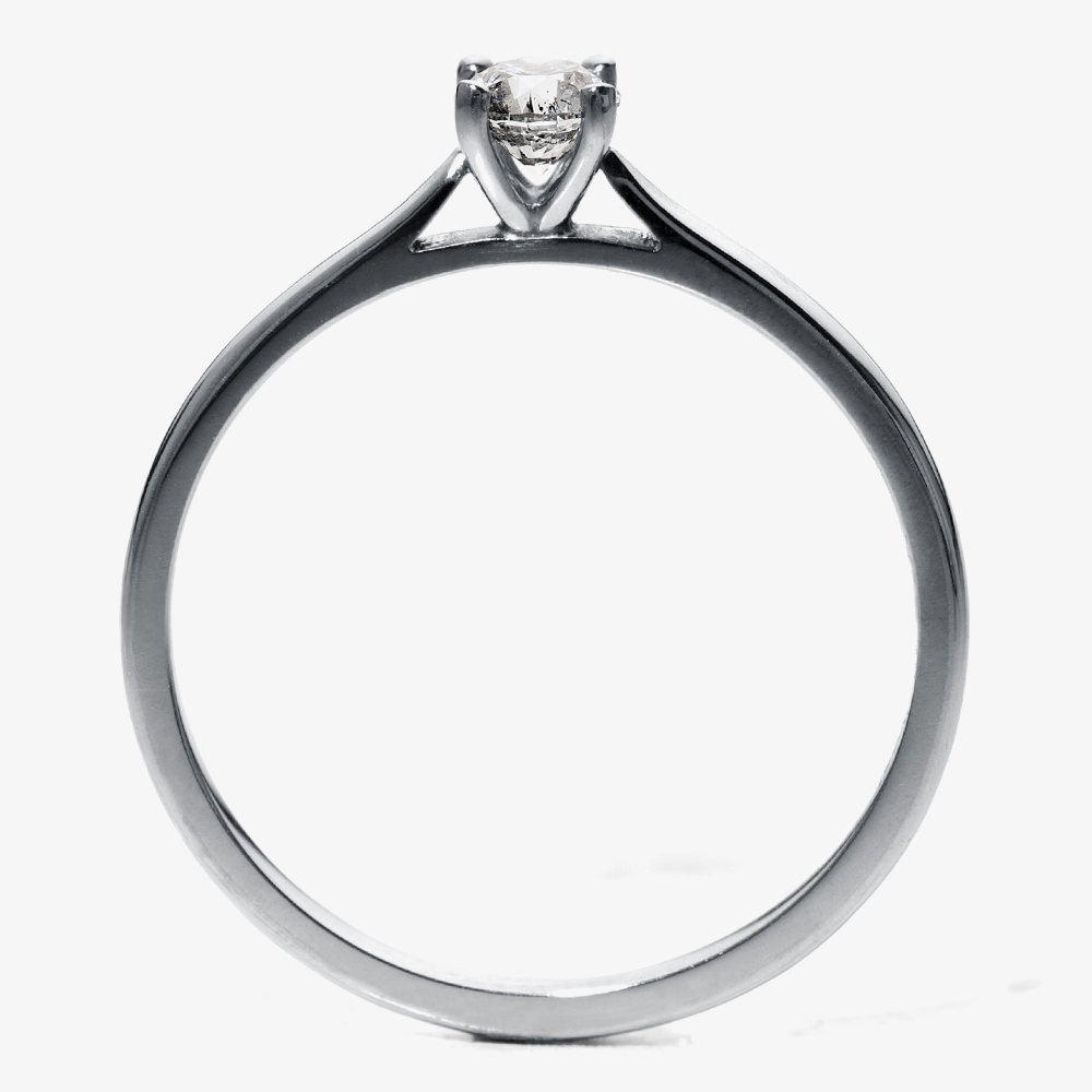 1888 Collection Platinum Brilliant Cut 0.25ct Diamond Soliatire Ring RI-2016