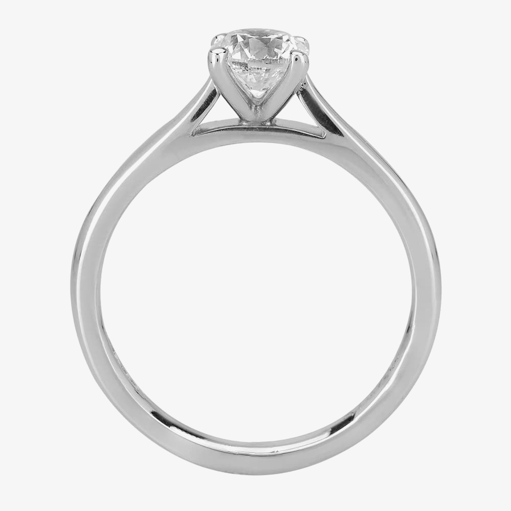 1888 Collection Platinum Brilliant Cut 0.70ct Diamond Solitaire Ring RI-2016