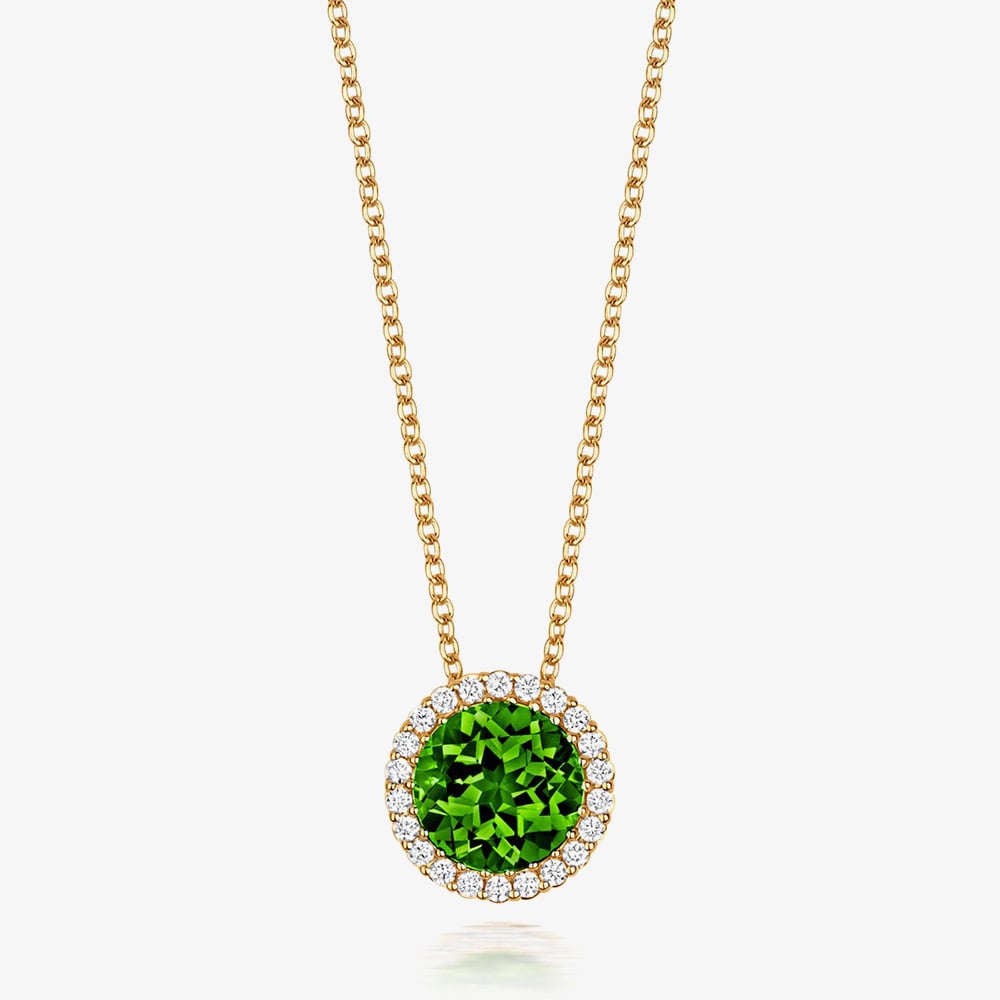 Click to view product details and reviews for Tivon 18ct Yellow Gold Brilliant Cut Peridot Diamond Set Pendant Necklace Py 0849 Pd. Click to view product details and reviews for Tivon 18ct Yellow Gold Brilliant Cut Peridot Diamond Set Pendant Necklace Py 0849 Pd.