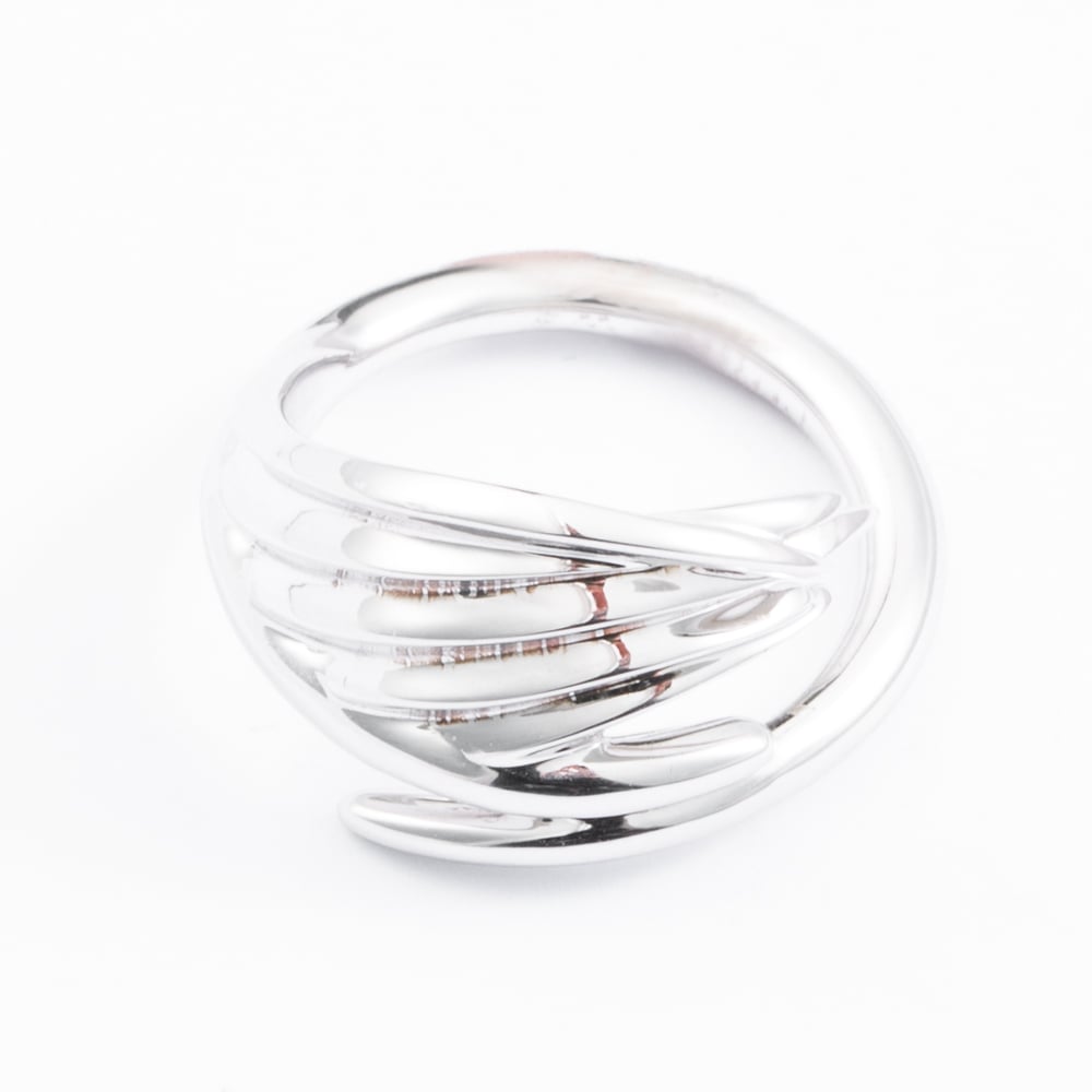 Shaun Leane Sterling Silver Feather Fashion Ring WF001.SSNARZM