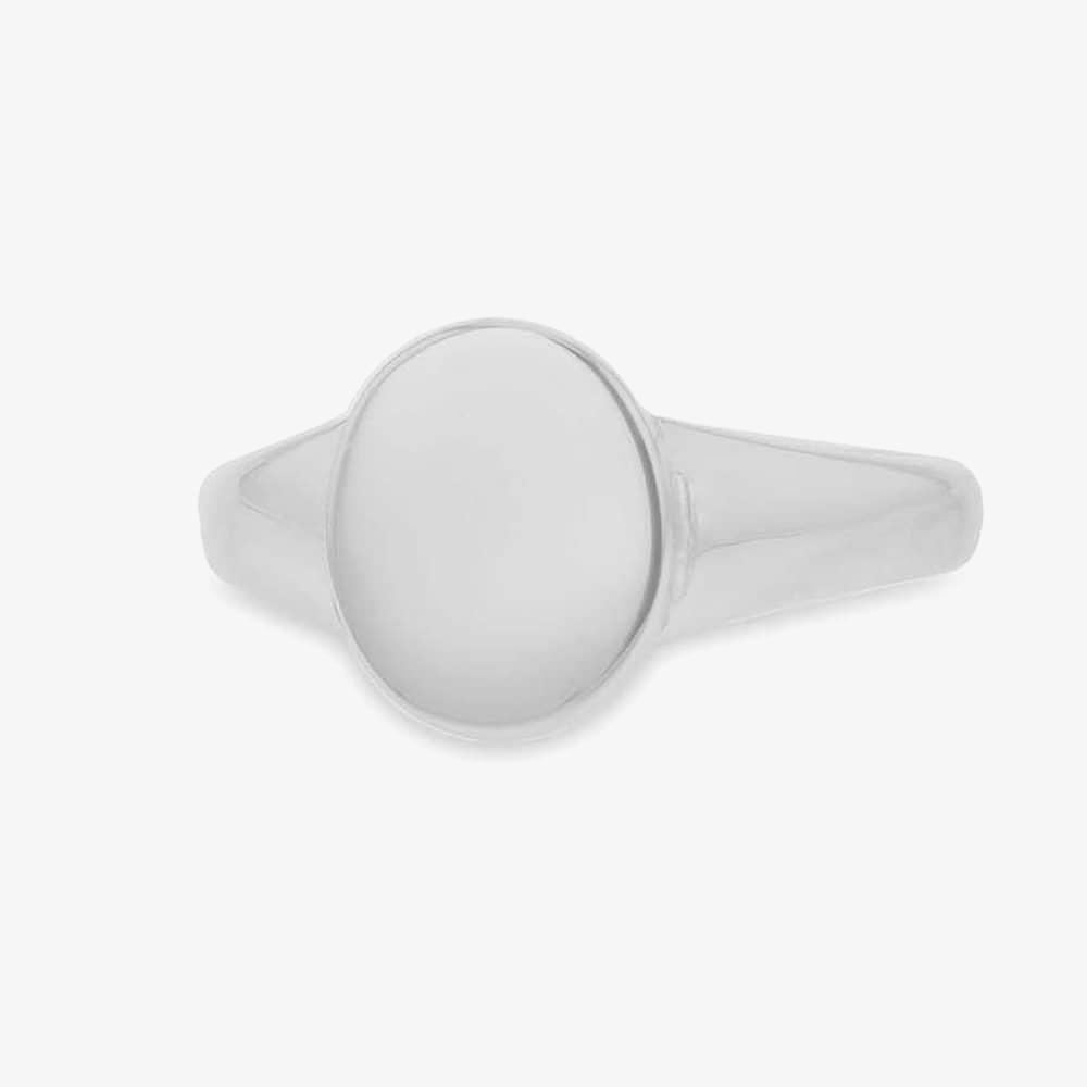 Sterling Silver Oval Signet Ring 8.81.0320 