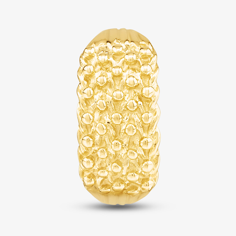 9ct Yellow Gold Five Row Keeper Ring PL056
