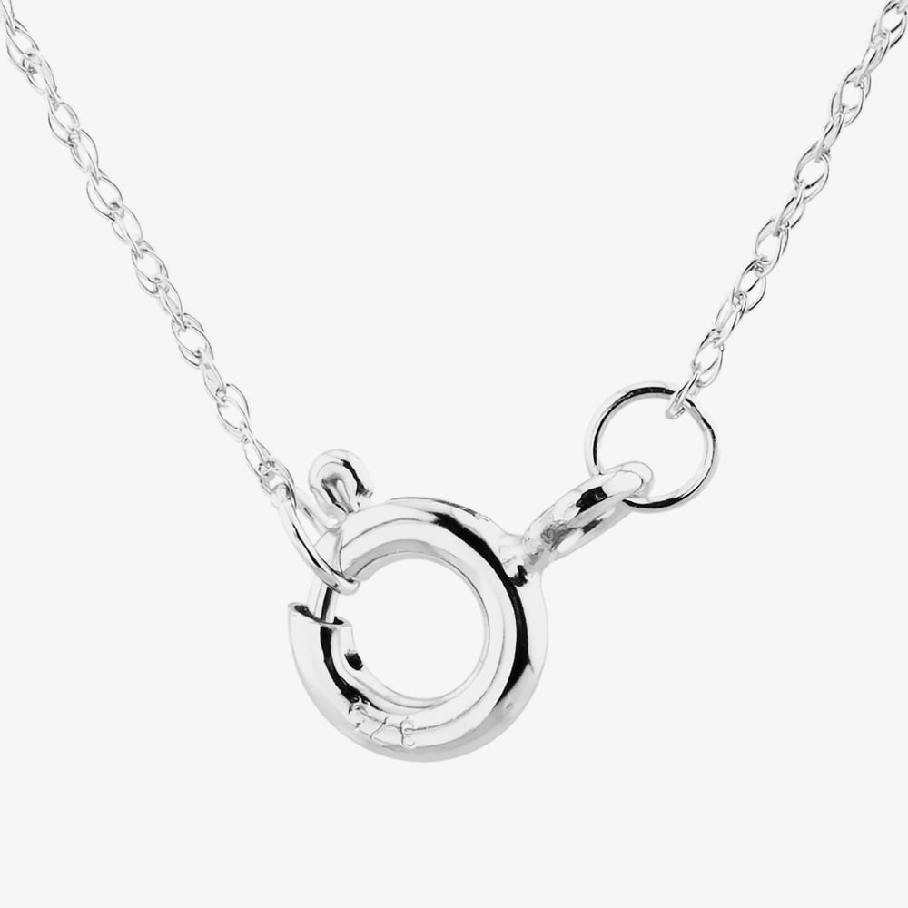 9ct White Gold 2.00ct Certificated Brilliant Cut Lab Grown Diamond Pendant Necklace LGP3119-200 (WG)