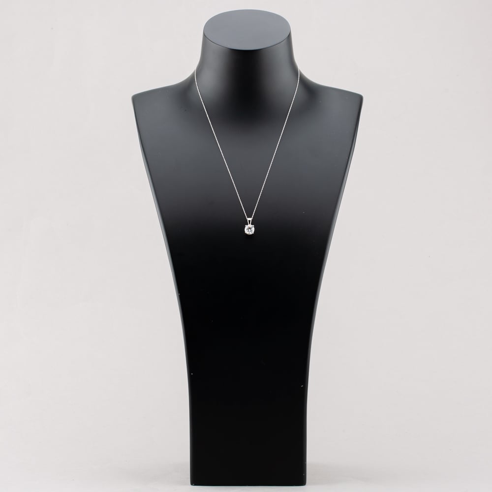 9ct White Gold 2.00ct Certificated Brilliant Cut Lab Grown Diamond Pendant Necklace LGP3119-200 (WG)