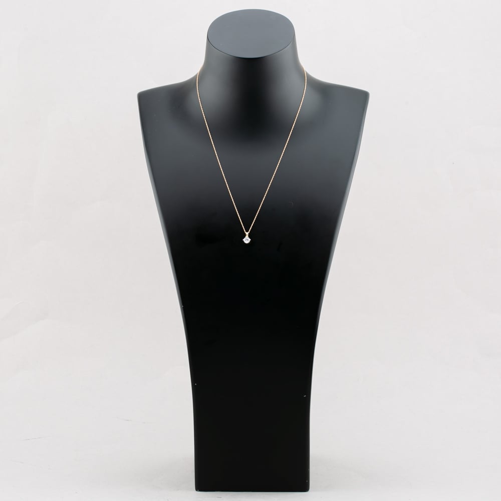 9ct Yellow Gold 0.50ct Lab Grown Diamond Solitaire Pendant Necklace LGP3119-50AN (YG)
