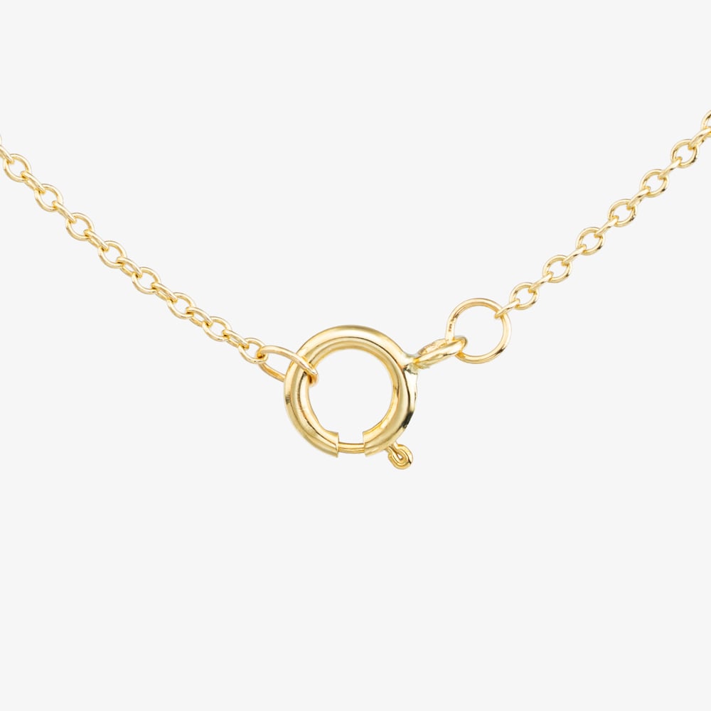 9ct Yellow Gold 1.50ct Lab Grown Ruby & 0.25ct Lab Grown Diamond Flower Pendant Necklace LGP44563-RD
