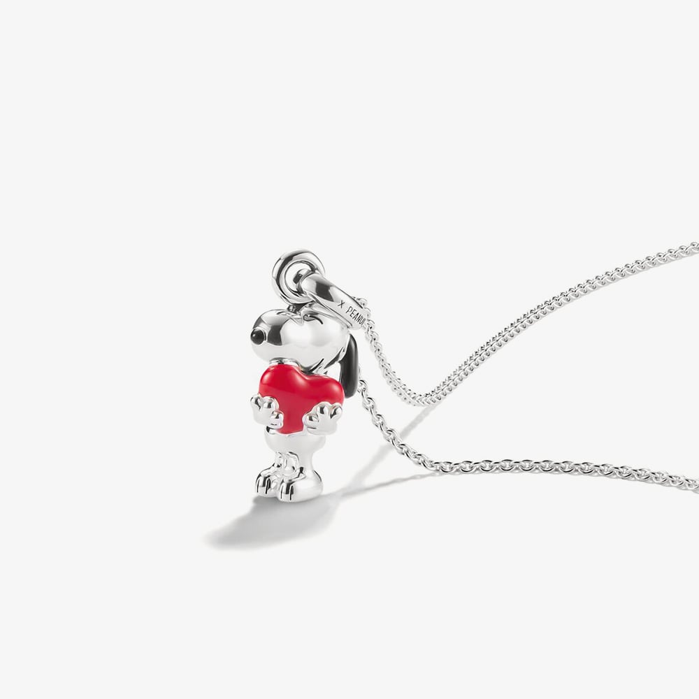THOMAS SABO Peanuts Original Snoopy With Heart Necklace KE2354-664-10-L45V