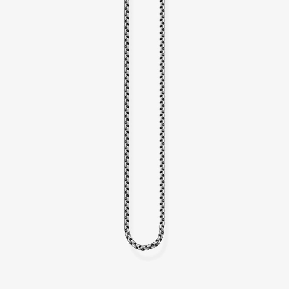 THOMAS SABO Venezia Sterling Silver Blackened Chain KE1106-637-12-L70