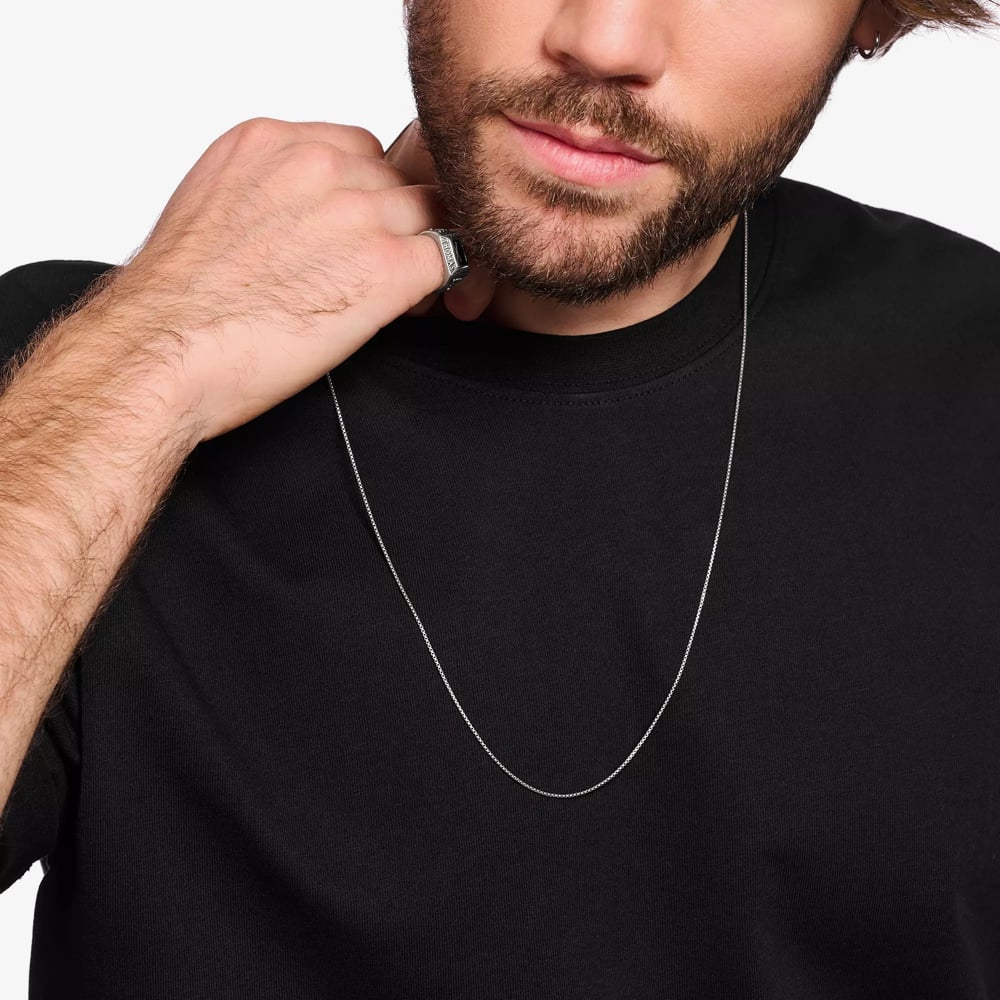 THOMAS SABO Venezia Sterling Silver Blackened Chain KE1106-637-12-L70