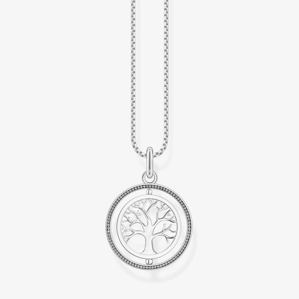 THOMAS SABO Ladies Silver 'Tree of Love' Pendant Necklace KE2148-643-14-L45V