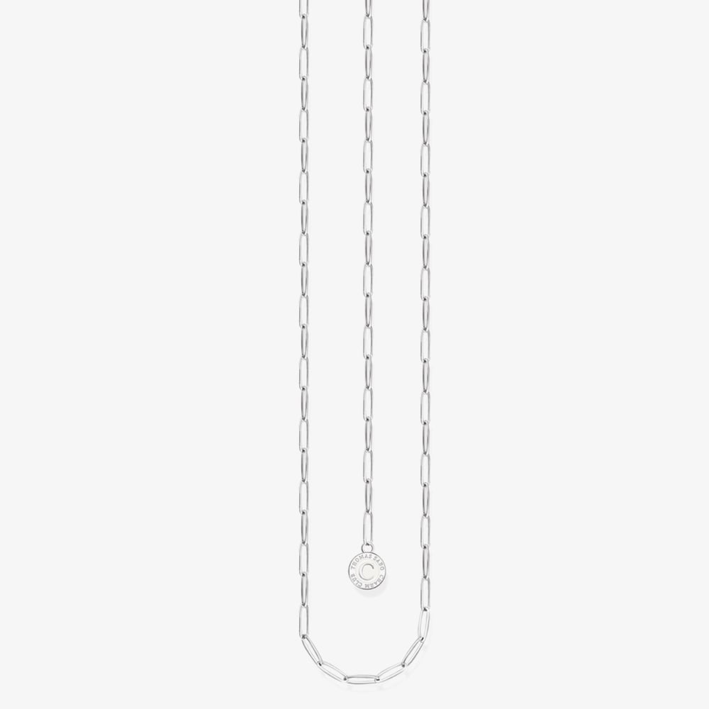THOMAS SABO Silver 70cm Oval Link Chain Necklace X2089-007-21-L70