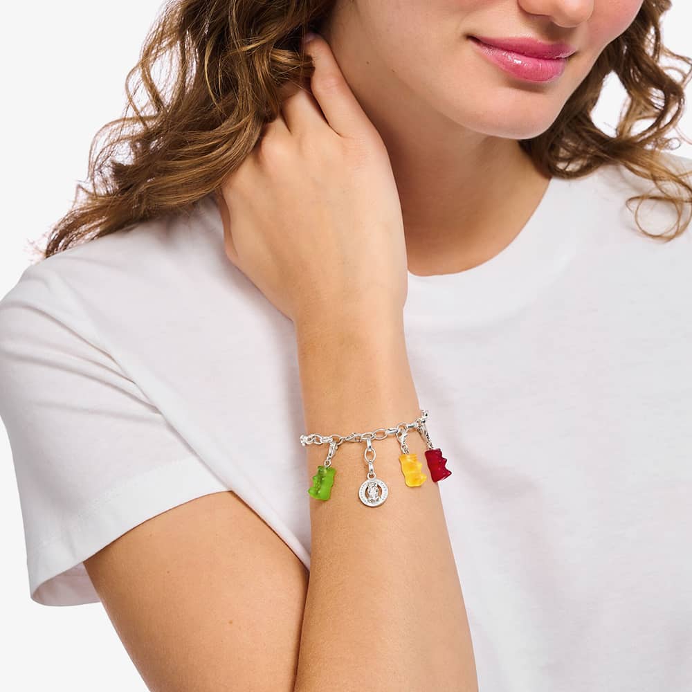 THOMAS SABO Haribo Silver Oval Link Bracelet X0291-001-21-L19
