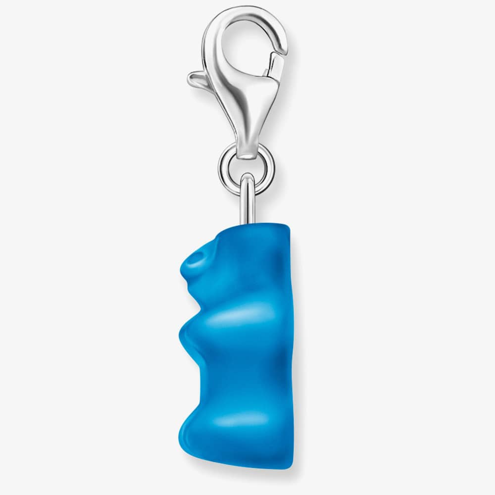 THOMAS SABO Silver Haribo Blue Gummy Bear Charm 2181-017-1