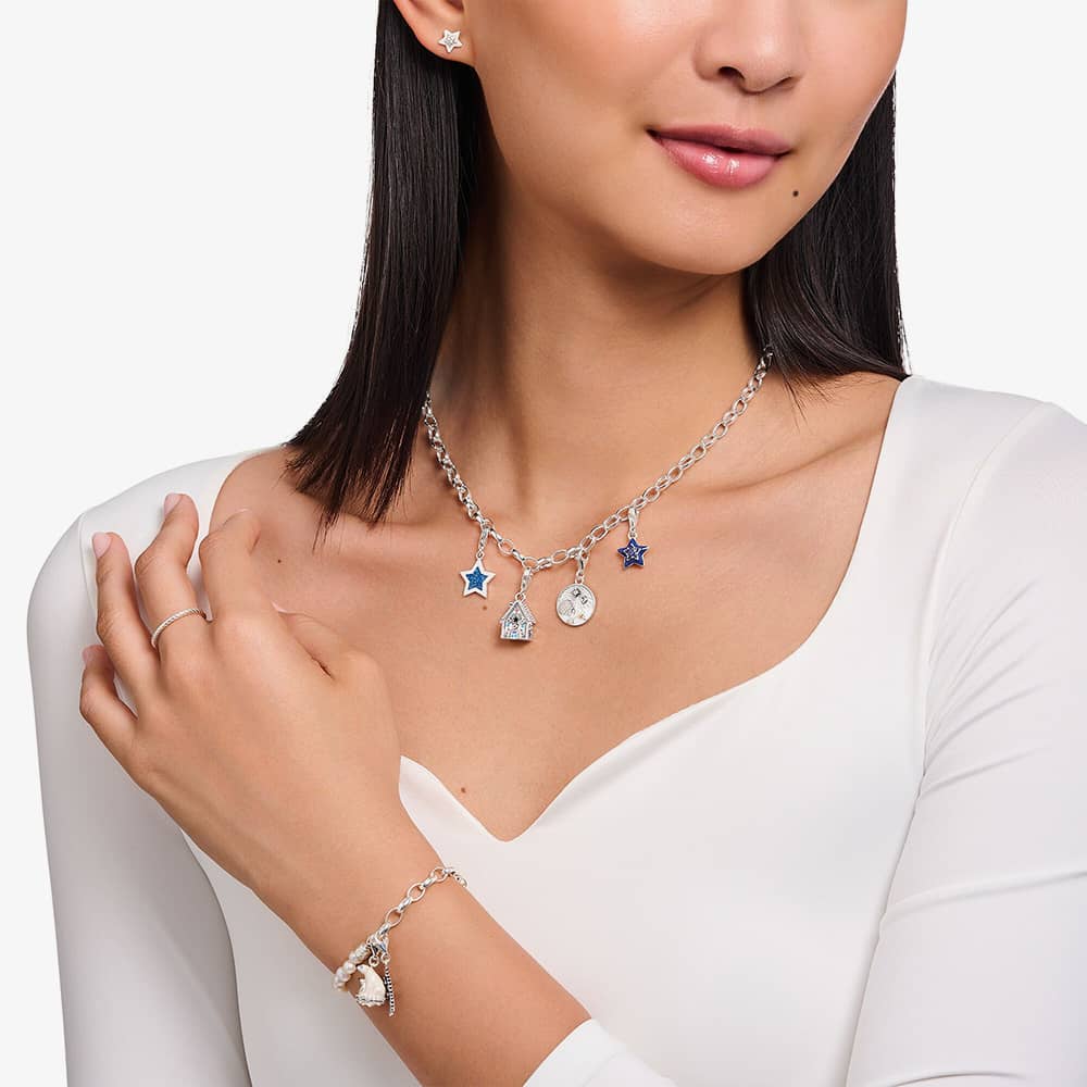 THOMAS SABO Silver Igloo Dangle Charm 2060-473-7