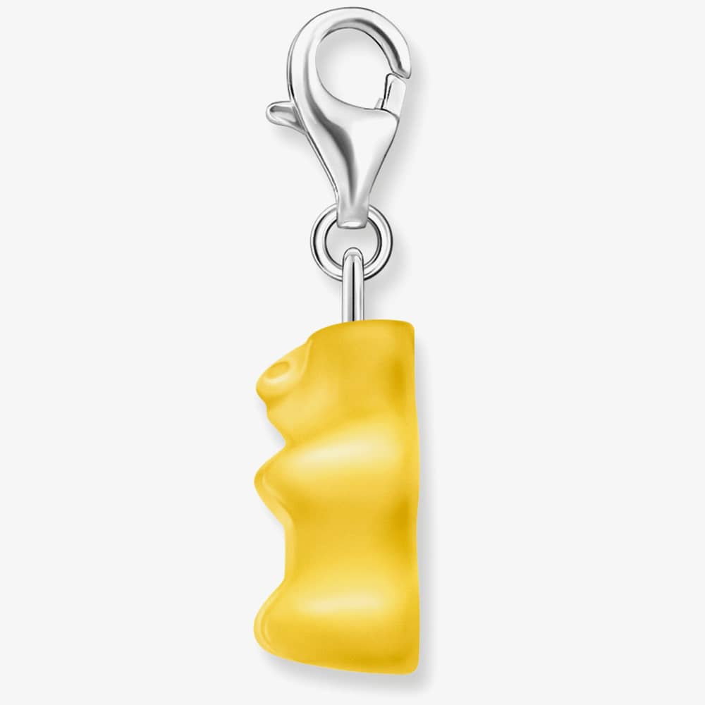 THOMAS SABO Silver Haribo Yellow Gummy Bear Charm 2183-017-4