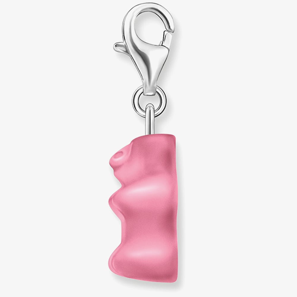 THOMAS SABO Haribo Sterling Silver Pink Gummy Bear Pendant Charm 2193-017-9