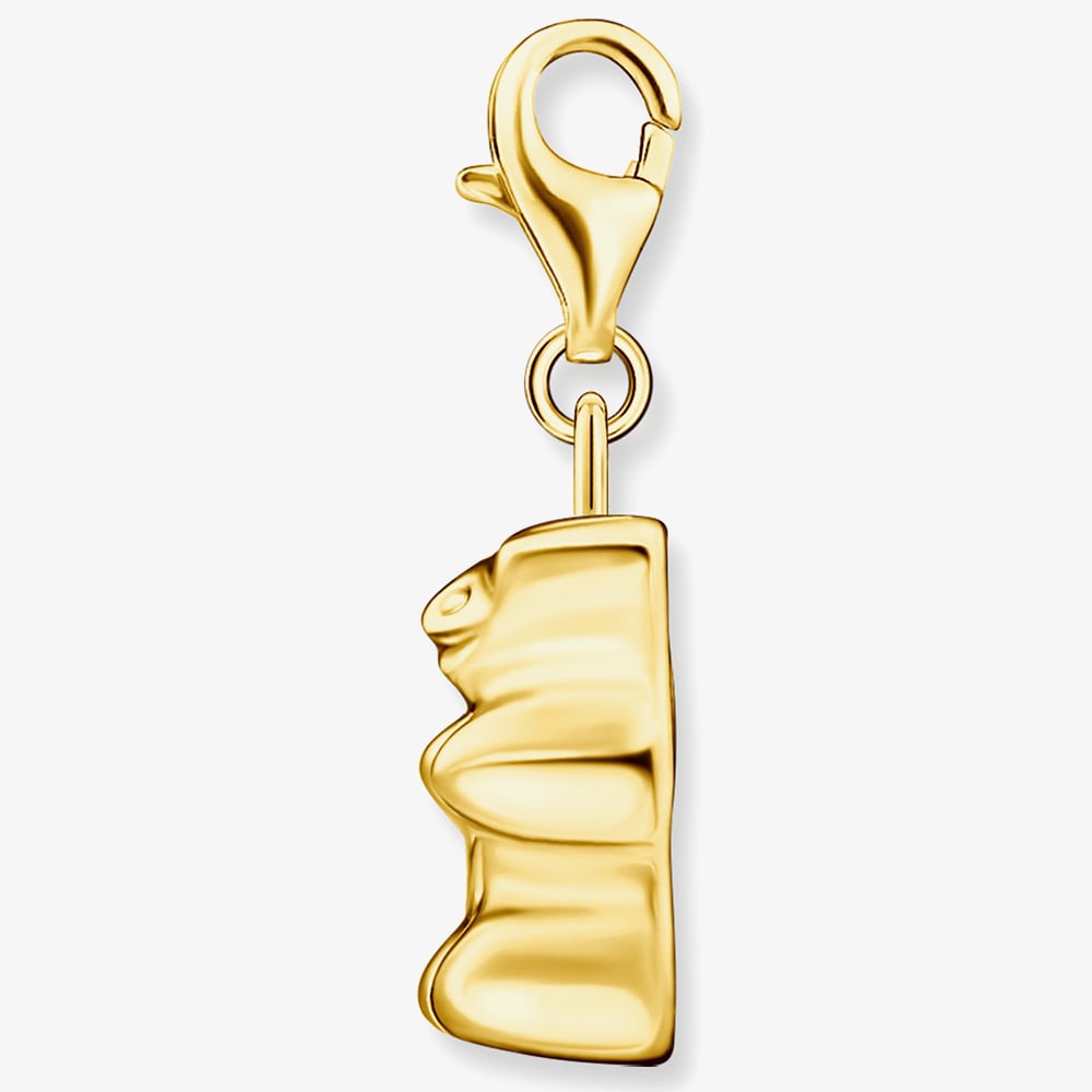 THOMAS SABO Haribo Gold Plated Gummy Bear Charm 2221-413-39