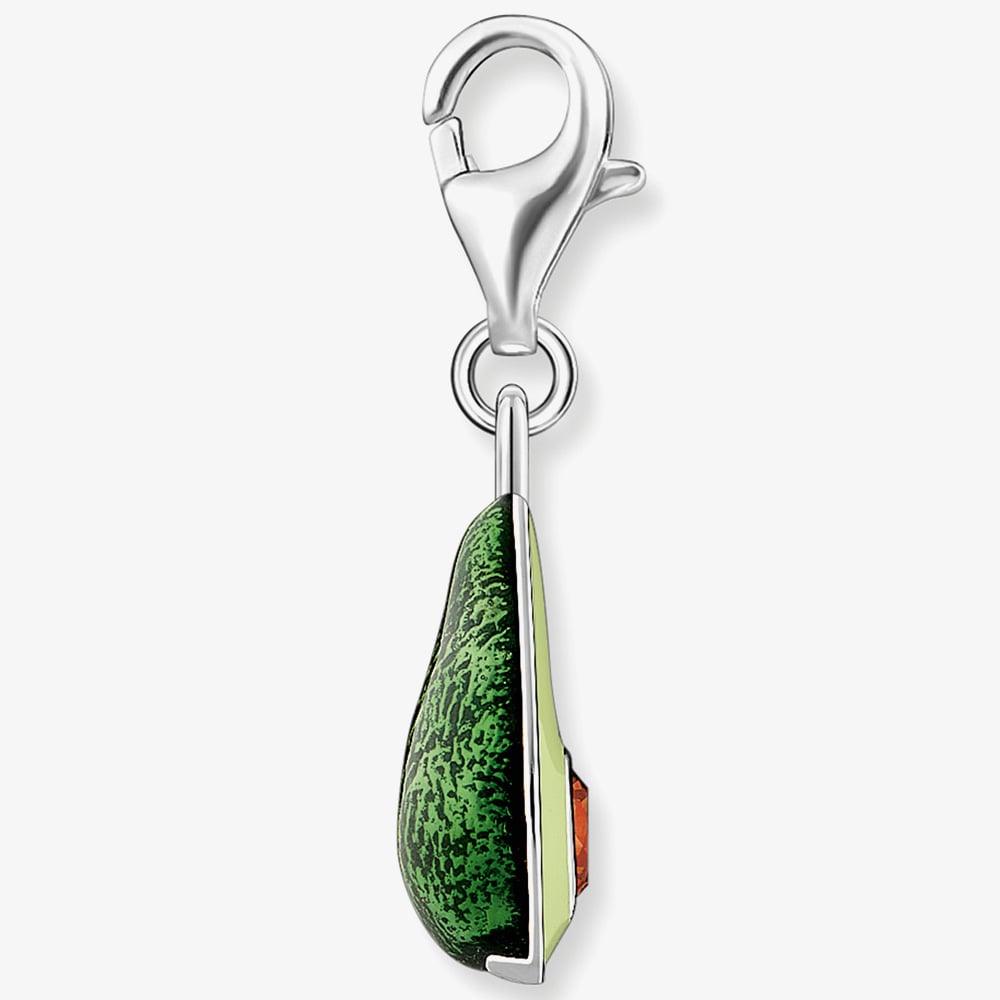 THOMAS SABO Avocado Enamel Pendant Charm 2214-691-7