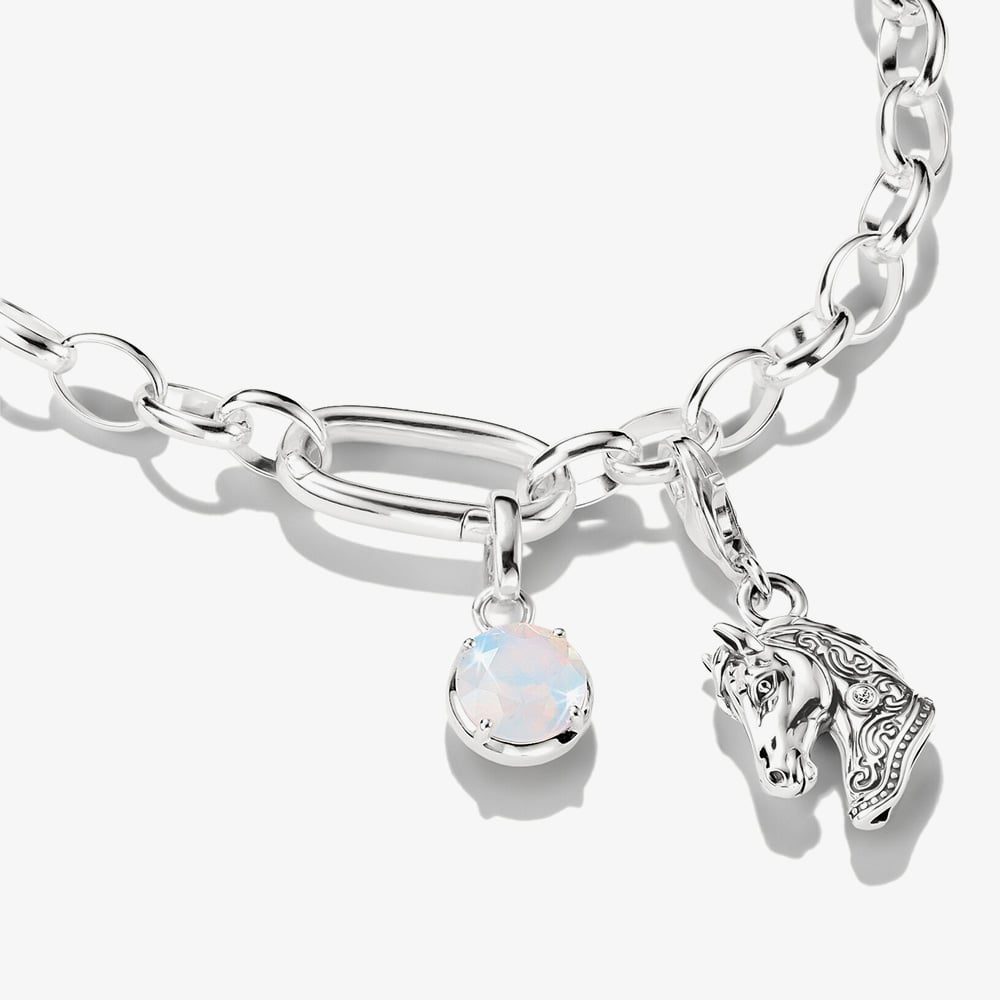THOMAS SABO Charm Club Silver Horse Head Charm 2233-643-14