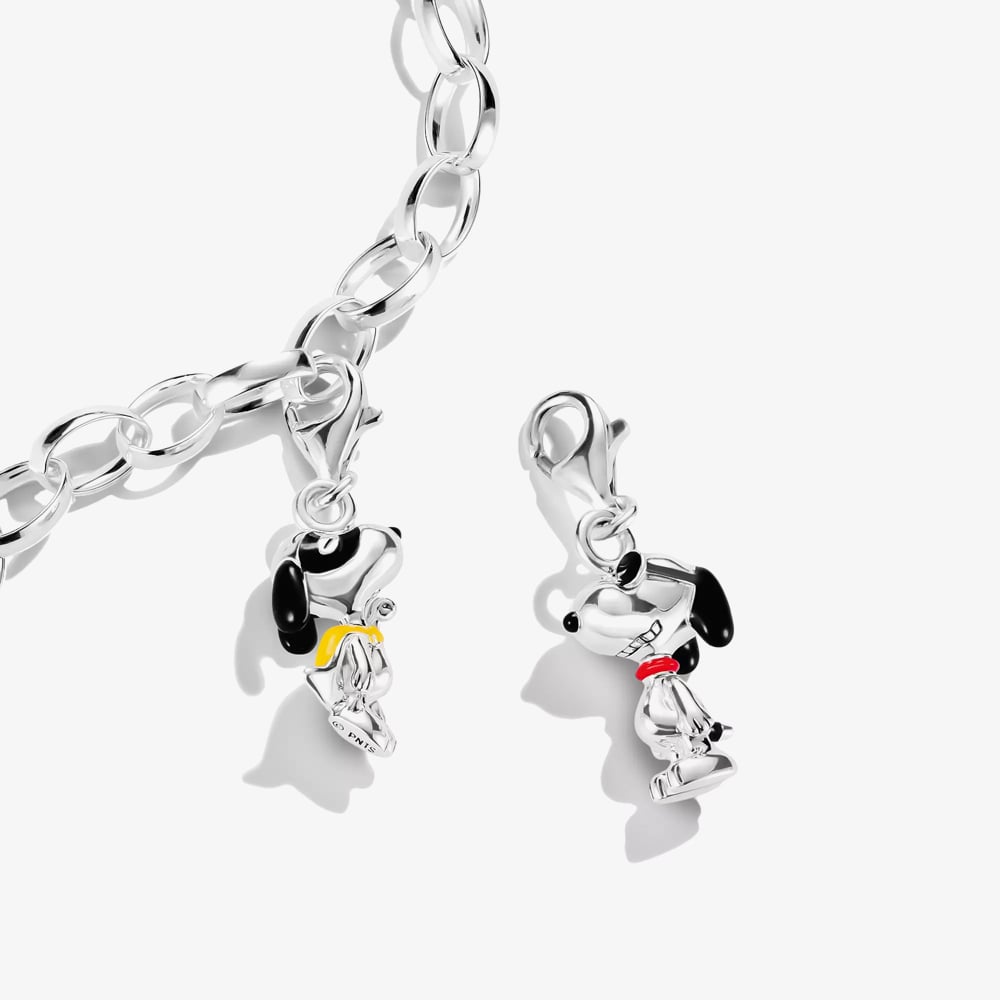 THOMAS SABO Charm Club Silver Peanuts Snoopy with Sunglasses Charm 2245-664-11
