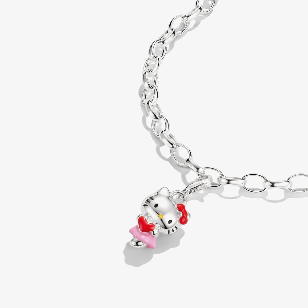 THOMAS SABO Hello Kitty Heart Charm 2249-M06-7