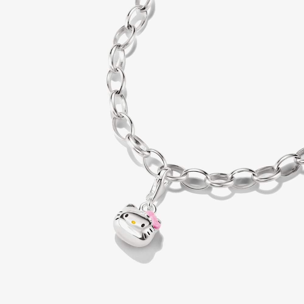 THOMAS SABO  Charm Club Connect Hello Kitty Pink Bow Charm 2251-M06-9