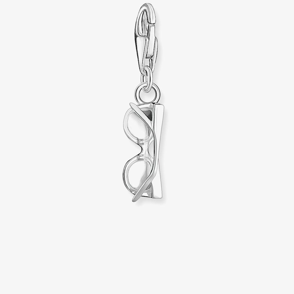 THOMAS SABO Silver Pink Cold Enamel Sunglasses Charm 2027-041-9