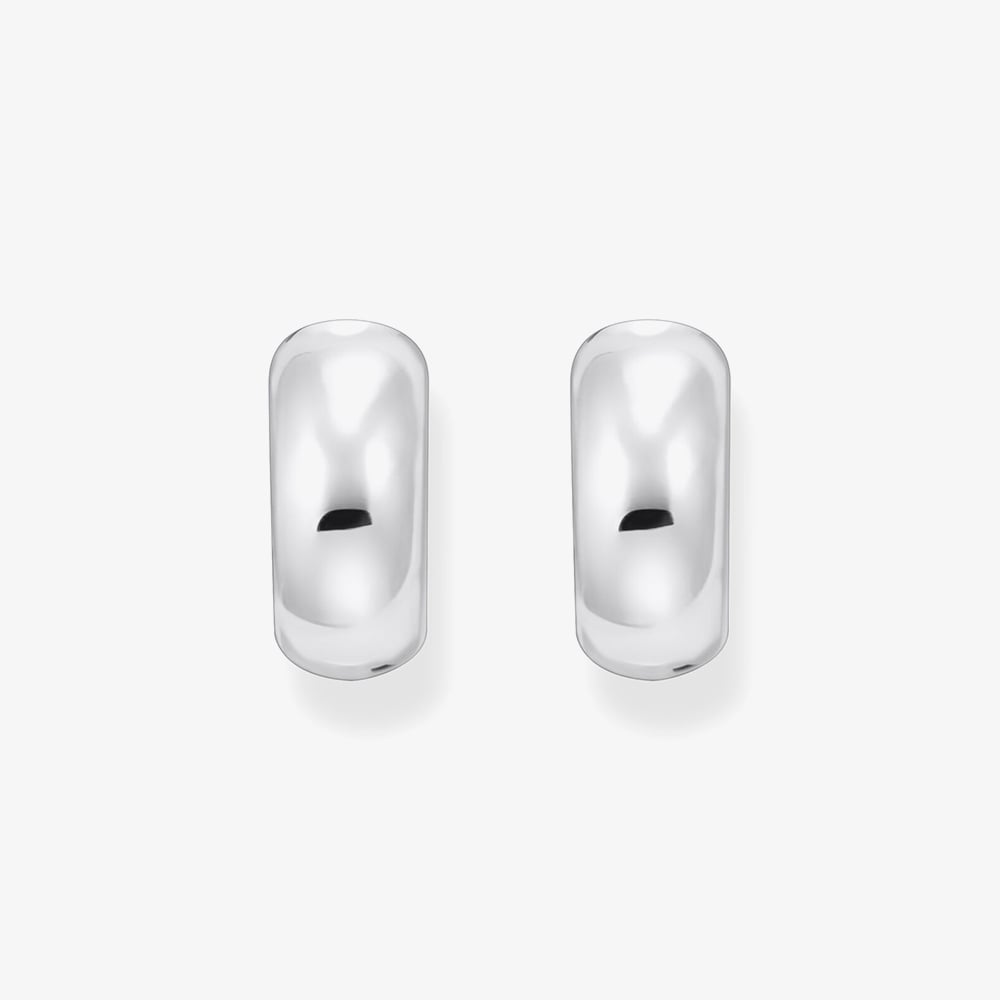 THOMAS SABO Sterling Silver 16mm Chunky Hoop Earrings CR741-001-21
