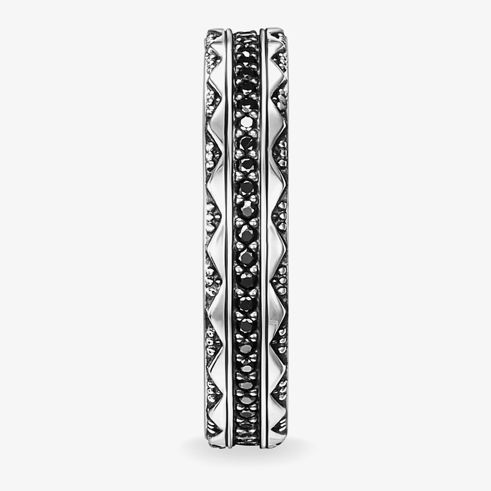 THOMAS SABO Ladies Glam And Soul Black Ring TR2106-643-11
