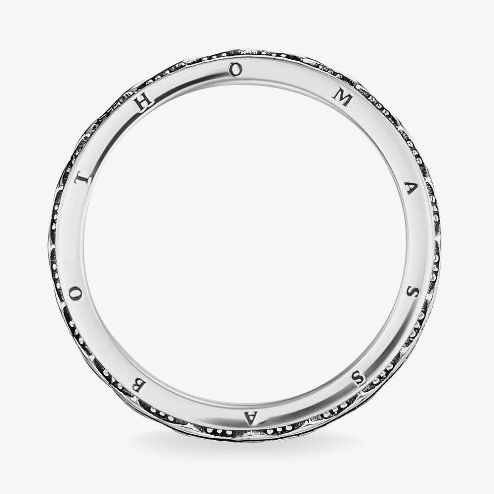 THOMAS SABO Ladies Glam And Soul Black Ring TR2106-643-11