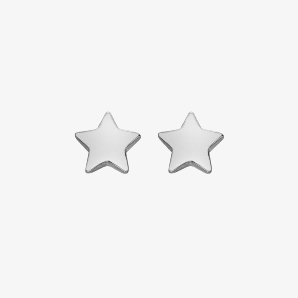 Hot Diamonds Silver Whisper Sterling Silver Star Congratulations Stud Earrings SWE003