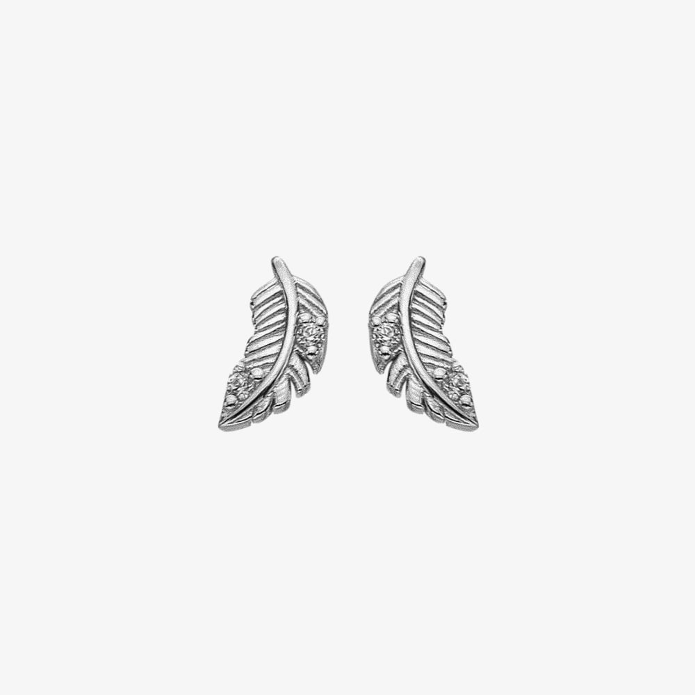 Hot Diamonds Silver Whisper Sterling Silver New Beginnings Earrings SWE008