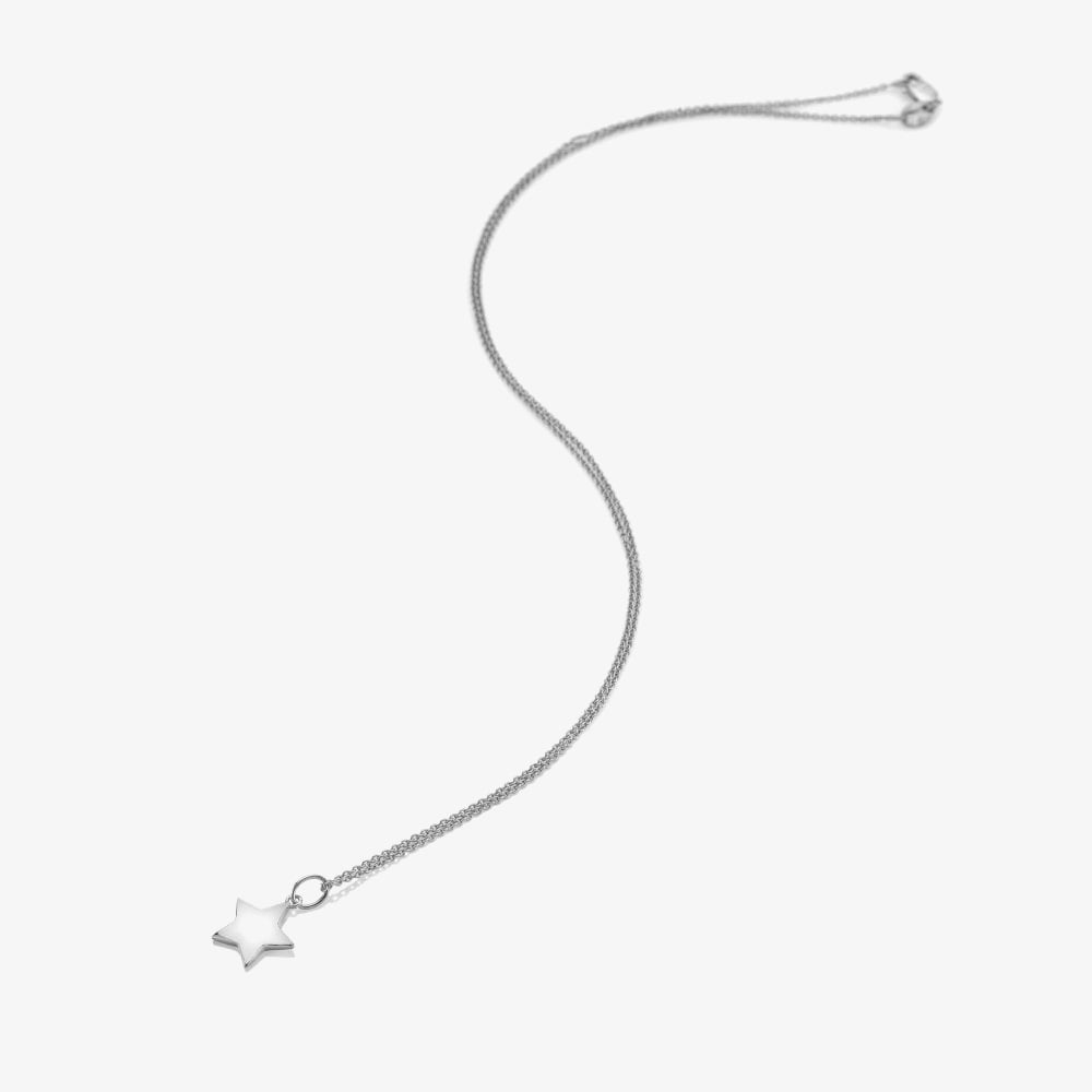 Hot Diamonds Silver Whisper Sterling Silver Congratulations Necklace SWP003