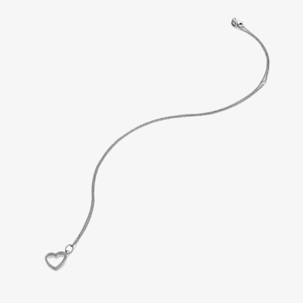 Hot Diamonds Silver Whisper Sterling Silver Happy Birthday Necklace SWP004