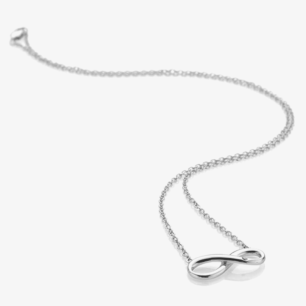 Hot Diamonds Silver Infinity Diamond Necklet DN096