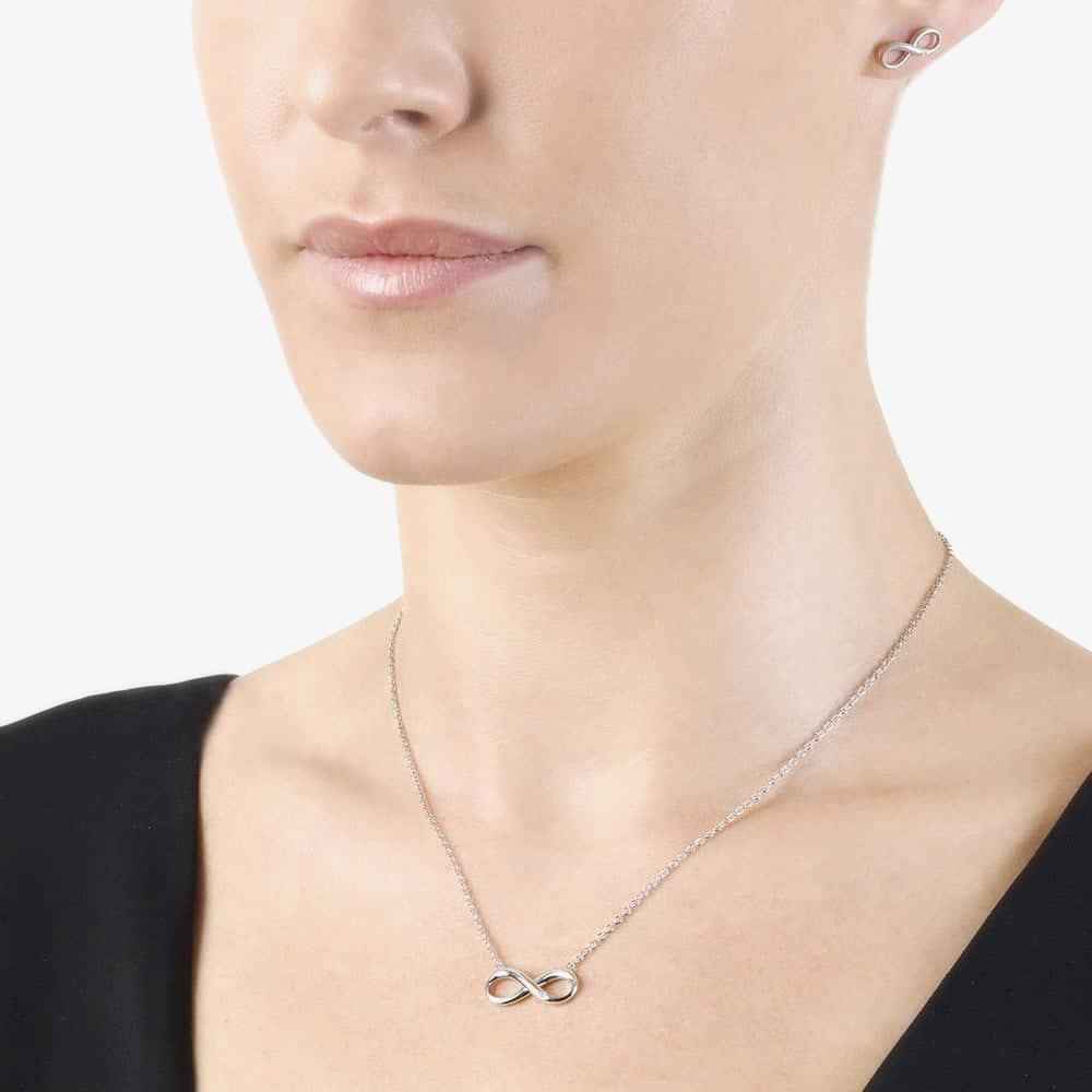 Hot Diamonds Silver Infinity Diamond Necklet DN096