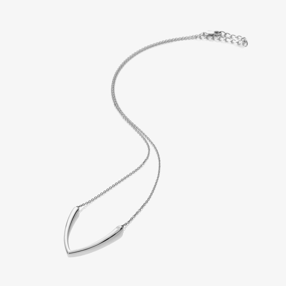 Hot Diamonds Reflect Sterling Silver Necklace DN159