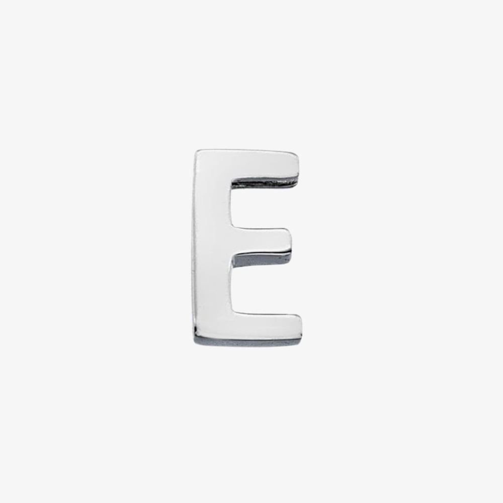 Hot Diamonds Storyteller Silver Letter E Loose Pendant DP795